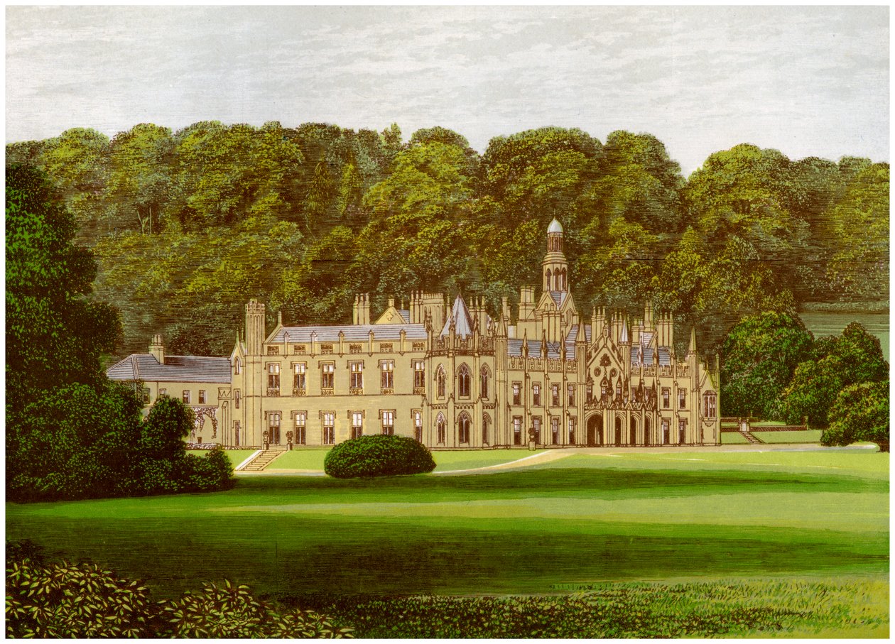 Shelton Abbey, County Wicklow, Irland, hjemmet til jarlen av Wicklow, c1880 av Unbekannt
