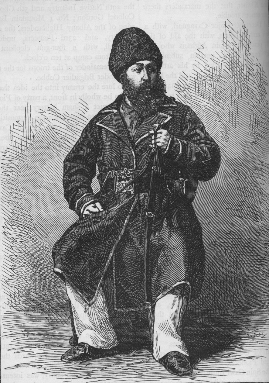 Sher Ali Khan, Ameer fra Cabul, c1880 av Unbekannt
