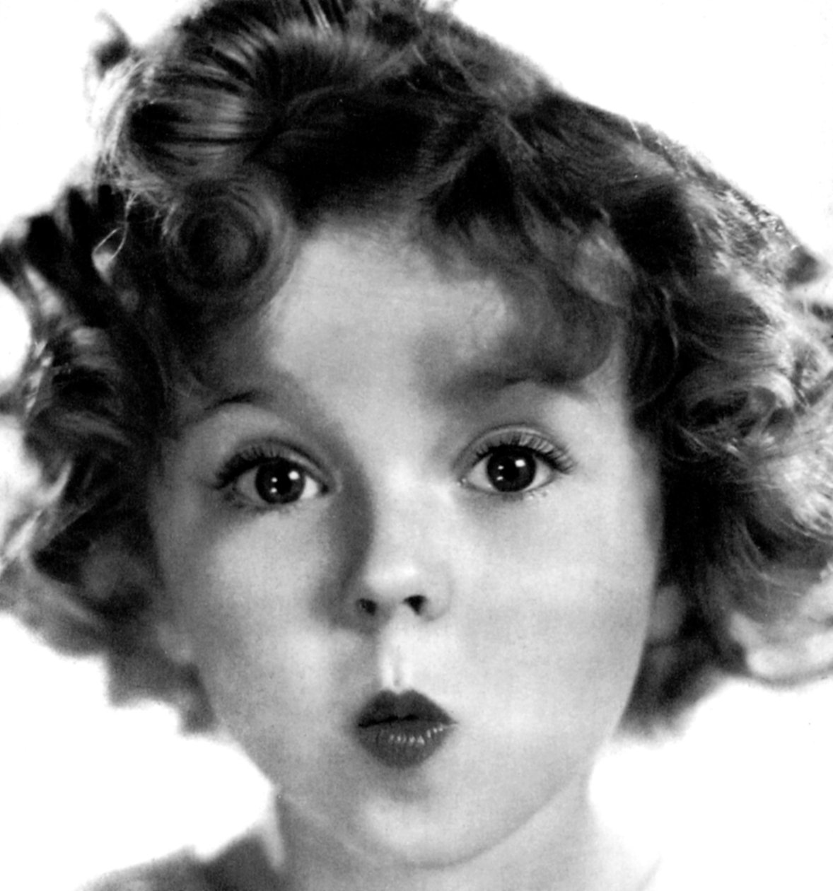 Shirley Temple , amerikansk skuespillerinne, 1934-1935 av Unbekannt