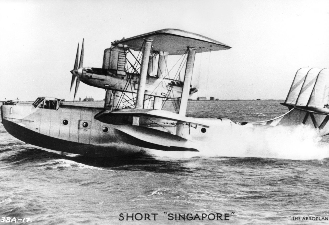 Kort Singapore, ca 1930-tallet av Unbekannt