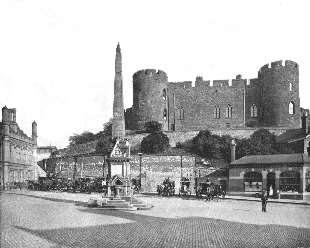 Shrewsbury Castle, Shrewsbury, Shropshire, 1894. av Unbekannt