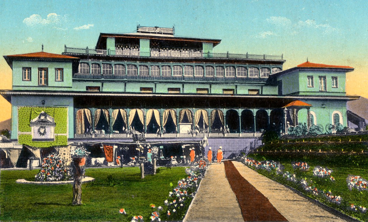 Shri Pratap Singh-museet, Srinagar, Kashmir, India, tidlig på 1900-tallet av Unbekannt