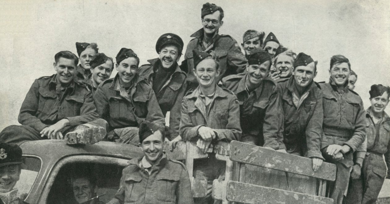 Sidi Barrani: R.A.F. Ground Crews, c1942-1943, 1945. av Unbekannt