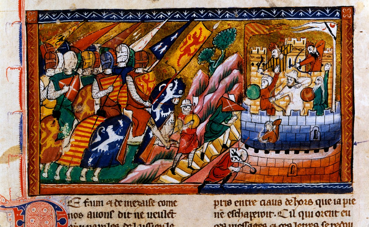 Beleiring av Antiokia, c1097, 1300-tallet av Unbekannt