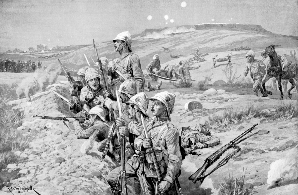 Beleiring av Ladysmith, Sør-Afrika, Boer War, 1899-1900 av Unbekannt