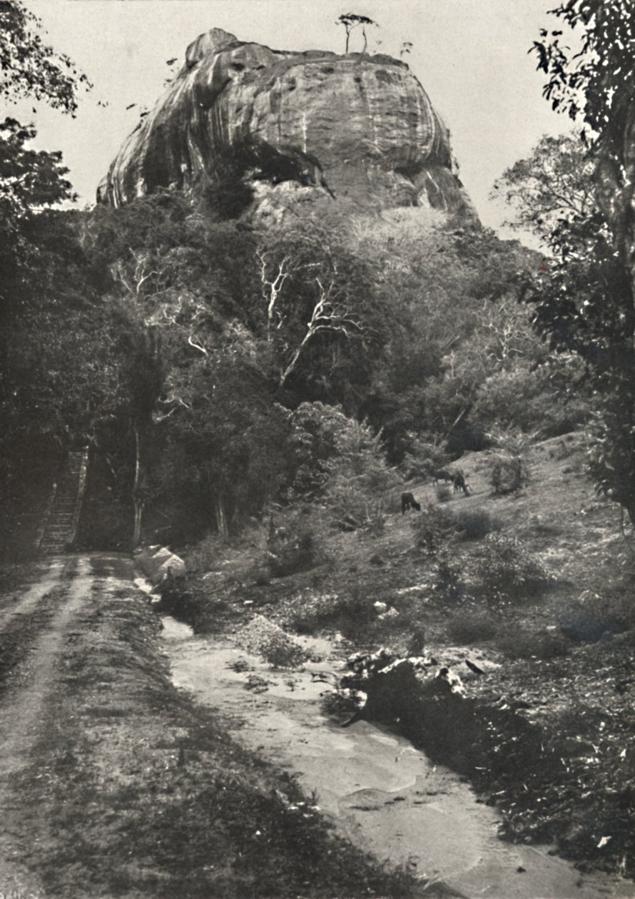 Sigiri sett fra sør, 1926 av Unbekannt