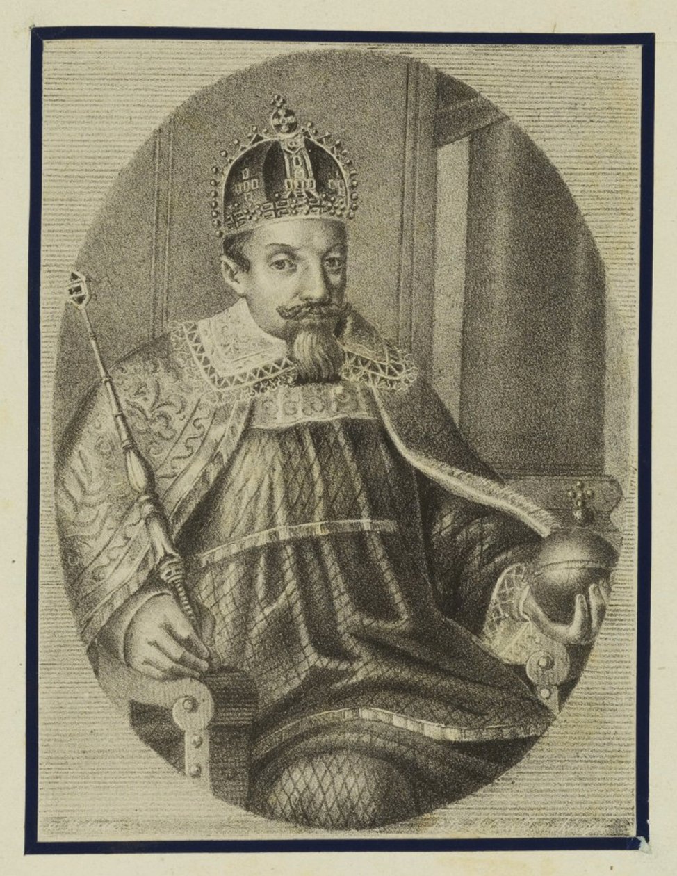 Sigismund III Vasa, konge av Polen, tidlig på 1600-tallet. av Unbekannt