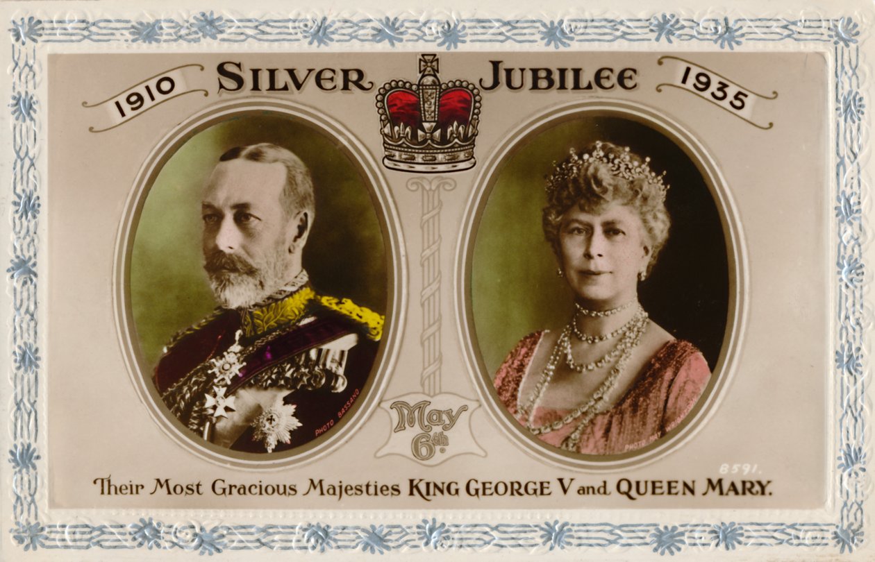 Sølvjubileum 1910-1935, 6. mai - King George V og Queen Mary, 1935. av Unbekannt