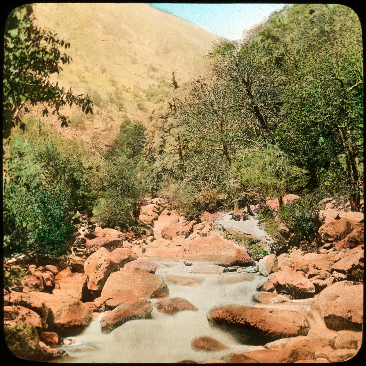 Sindh Valley, Kashmir, India, slutten av 1800- eller begynnelsen av 1900-tallet av Unbekannt