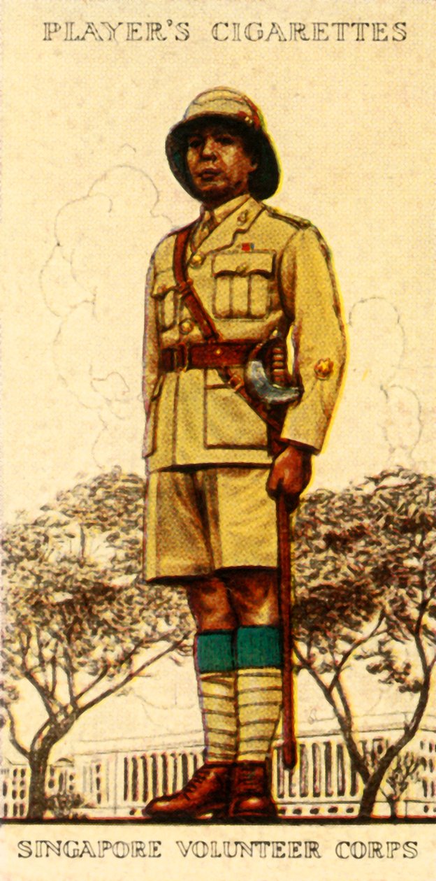 Singapore Volunteer Corps, 1936. av Unbekannt