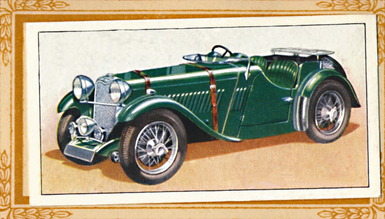 Sanger 1 12 liter Le Mans To-seter, c1936 av Unbekannt