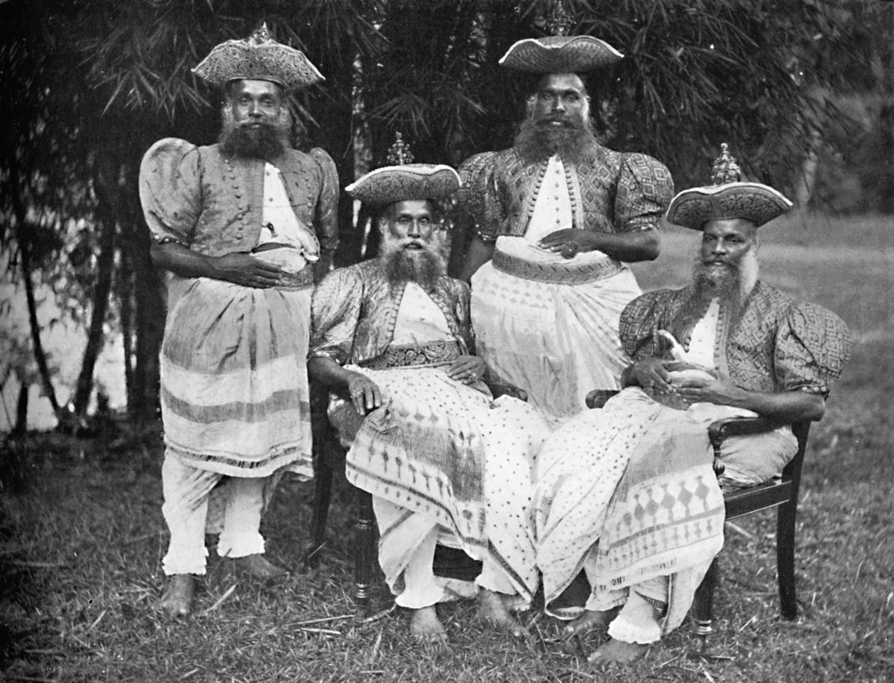 Singhalesiske menn av høy rang, 1902 av Unbekannt
