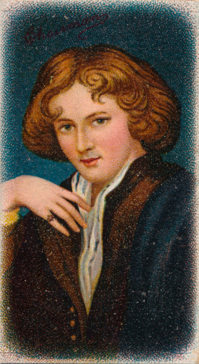 Sir Anthony van Dyck 1599-1641, flamsk barokkkunstner, 1912 av Unbekannt