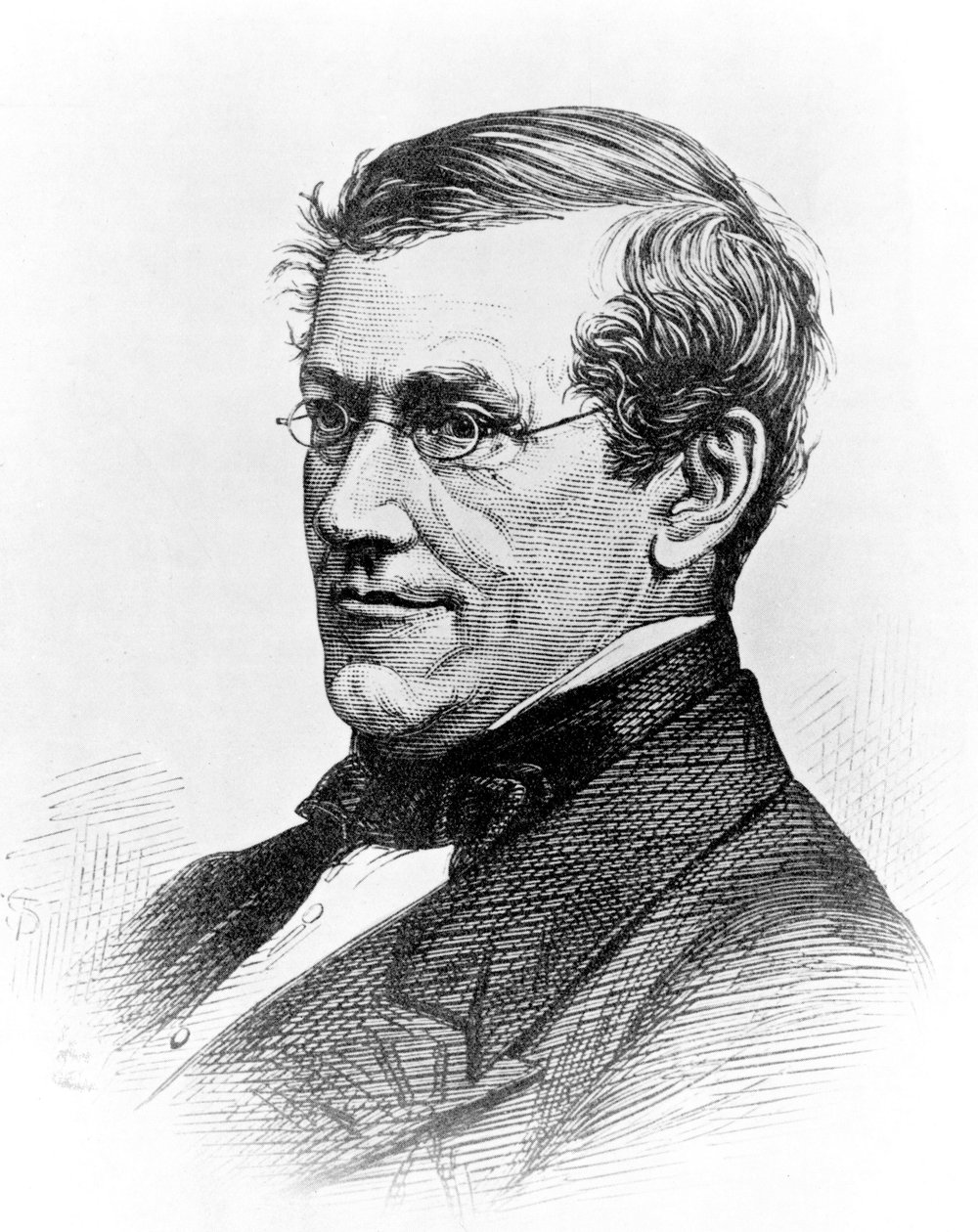 Sir Charles Wheatstone, engelsk fysiker, c 1845 av Unbekannt