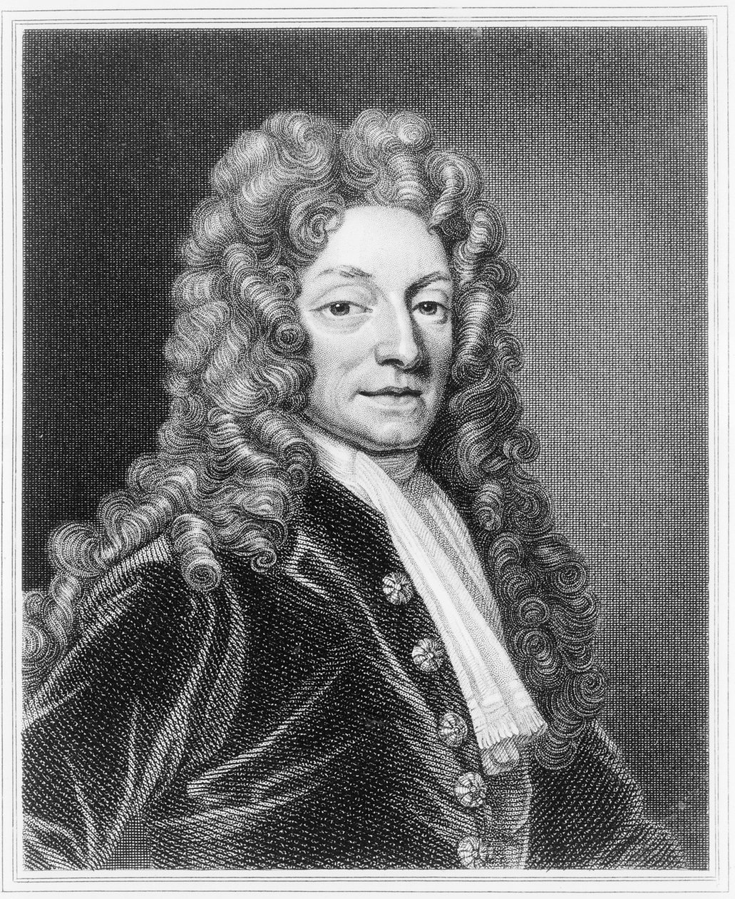 Sir Christopher Wren, engelsk arkitekt, c1680 av Unbekannt