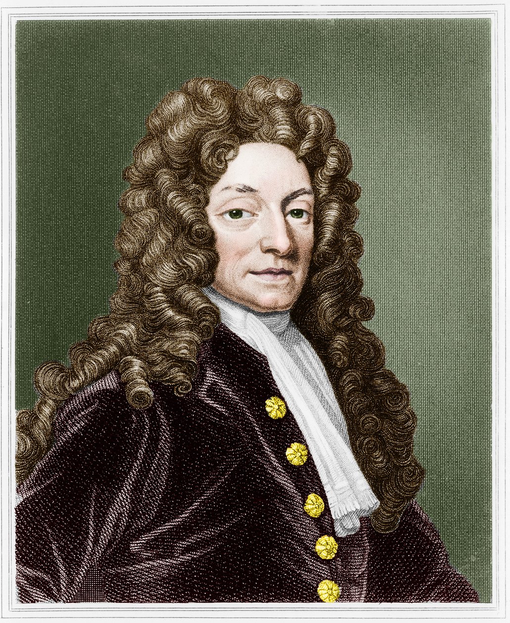 Sir Christopher Wren, engelsk arkitekt, c1680 av Unbekannt