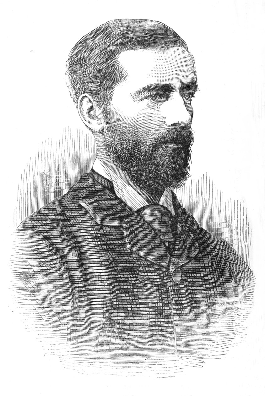Sir E. B. Malet, c1882-85 av Unbekannt