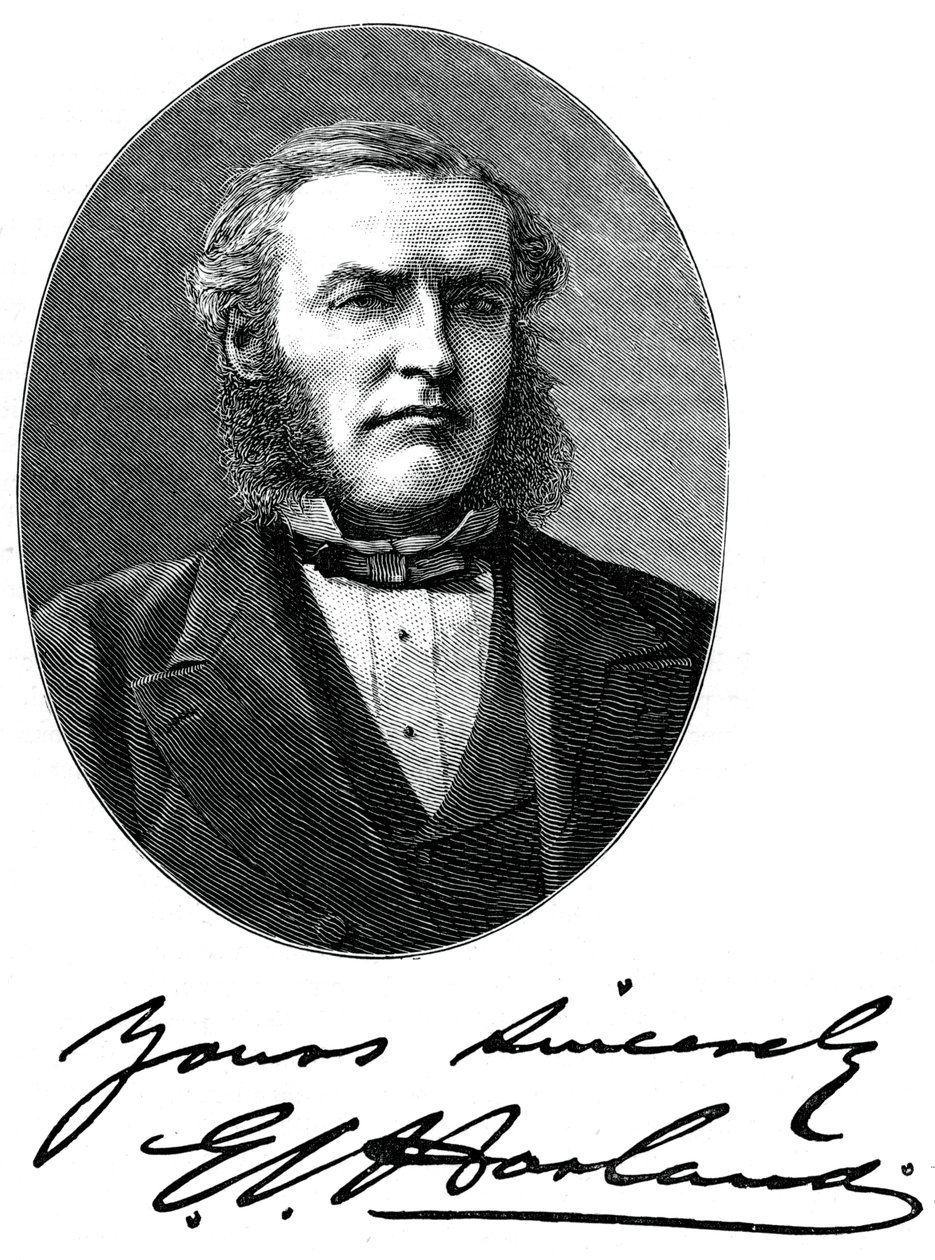Sir Edward James Harland, britisk skipsbygger, c1880 av Unbekannt