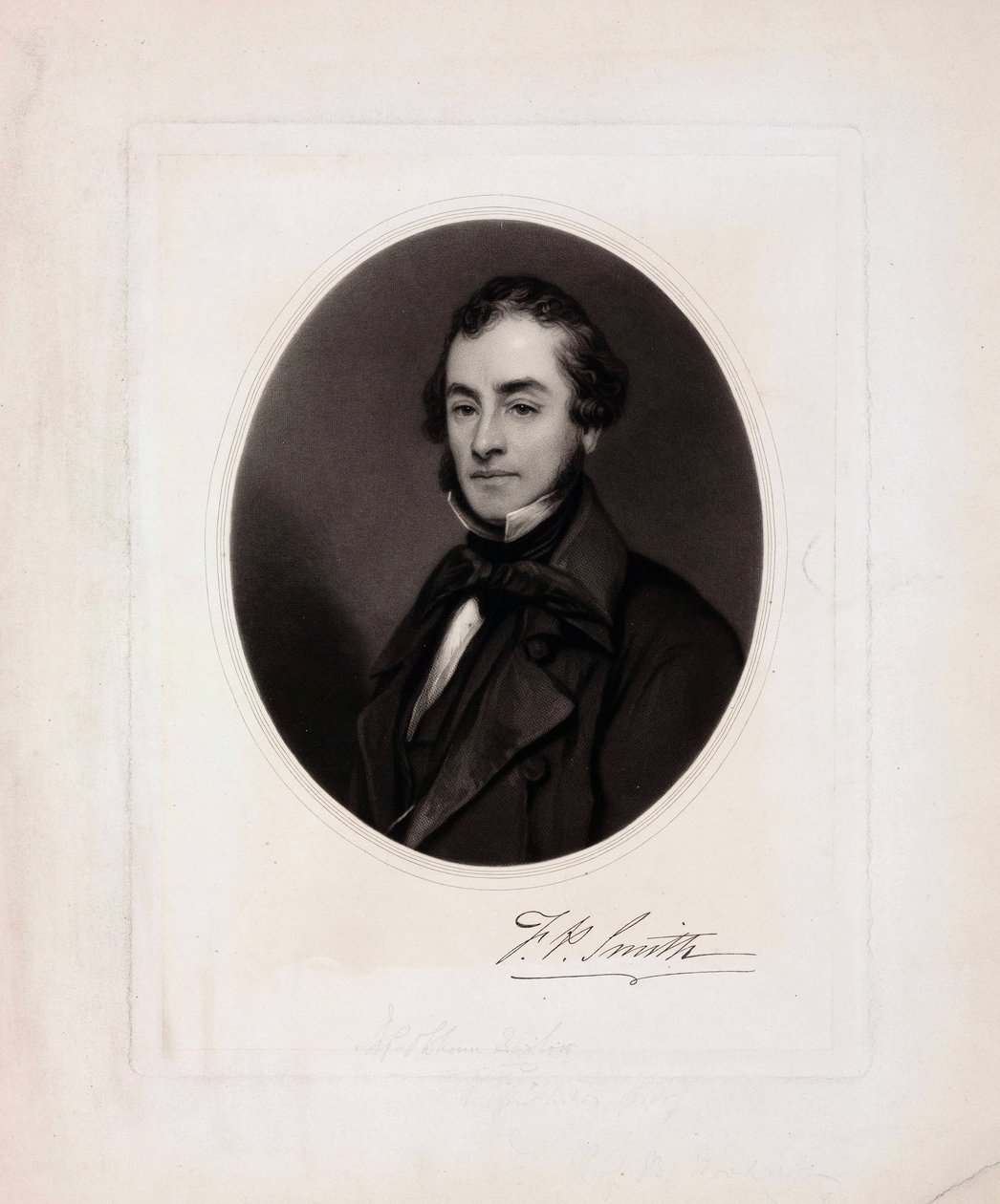 Sir Francis Pettit Smith, engelsk marineingeniør, ca 1850-tallet av Unbekannt