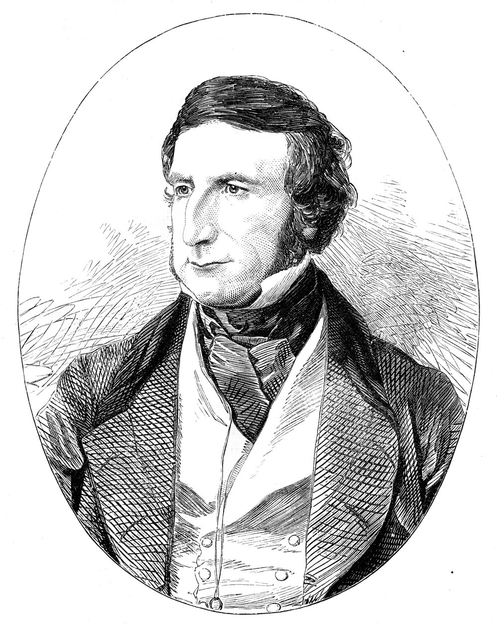 Sir George Cornewall Lewis 1806-1863, britisk statsmann og bokstavenes mann av Unbekannt