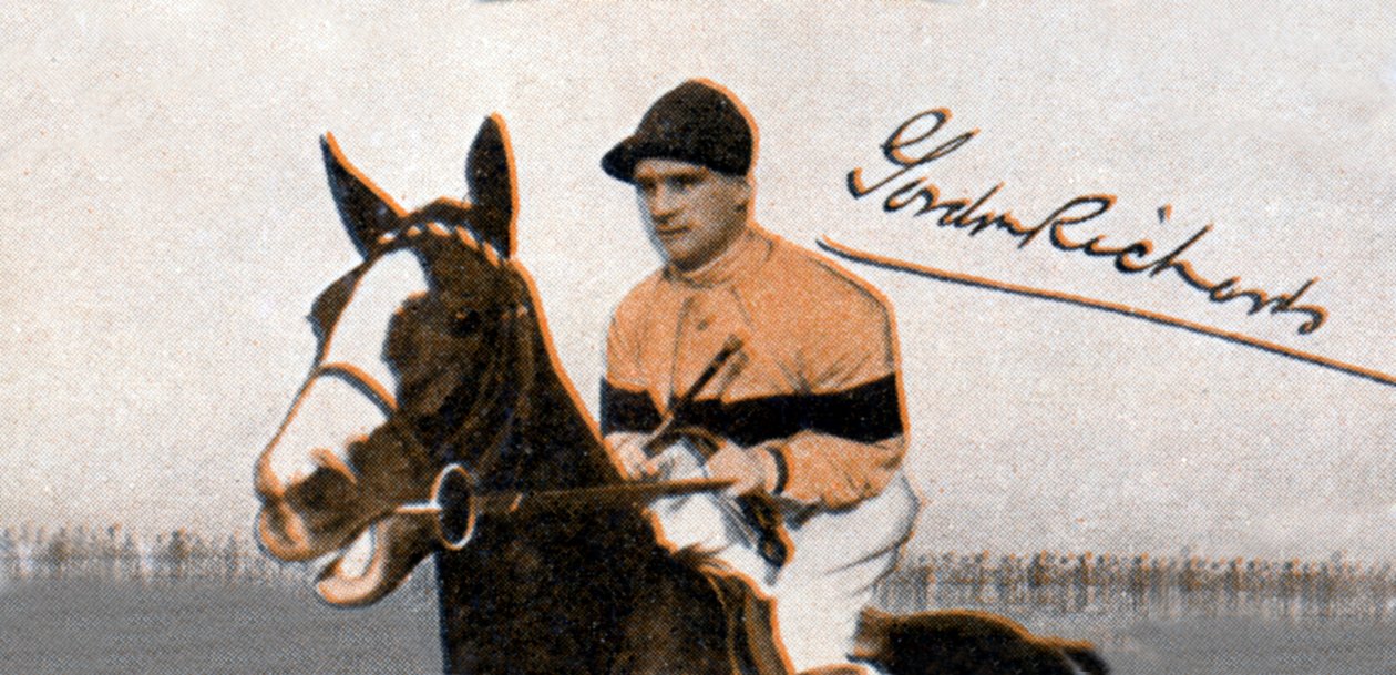 Sir Gordon Richards 1904-1986, jockey, 1935 av Unbekannt