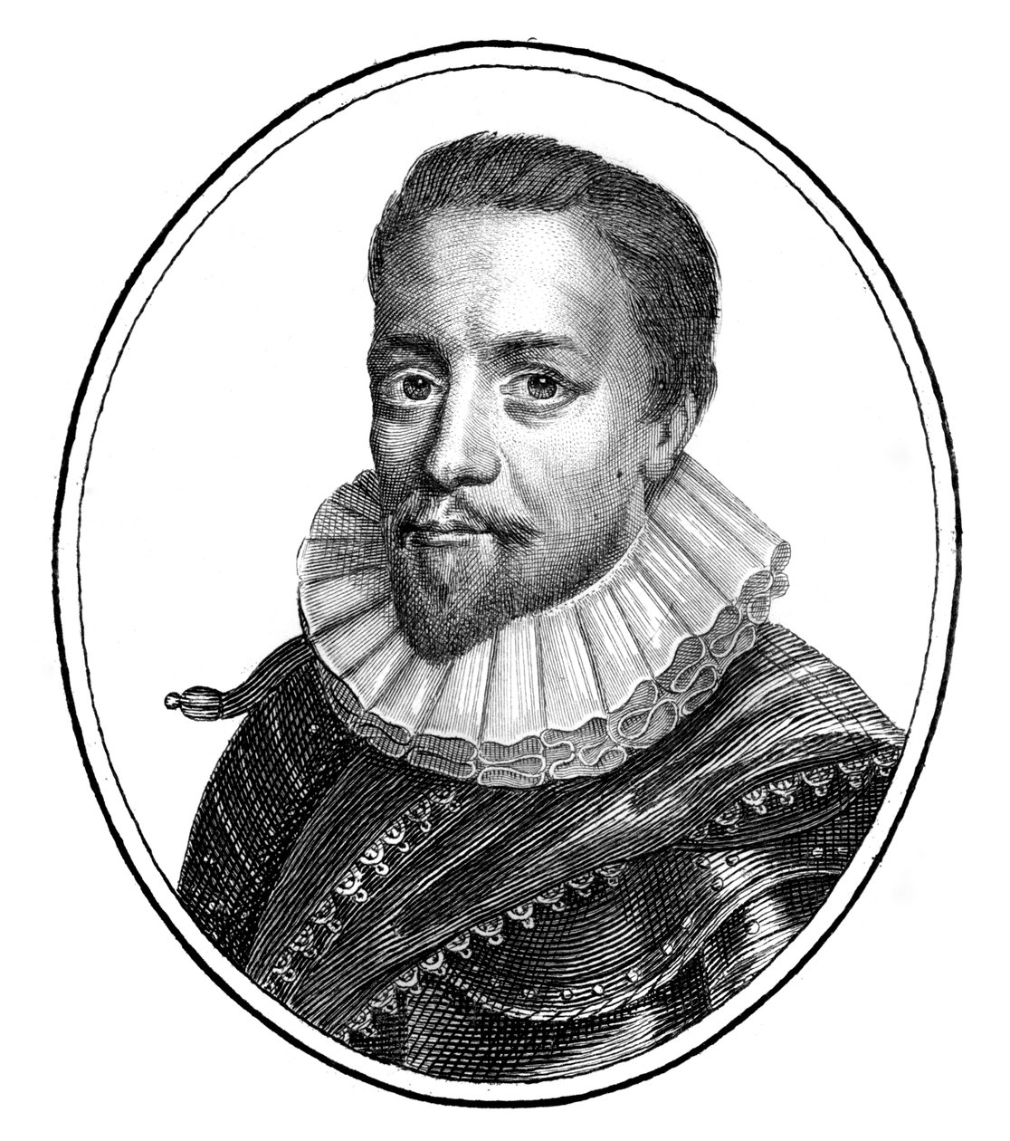 Sir Horace Vere , engelsk soldat under trettiårskrigen av Unbekannt
