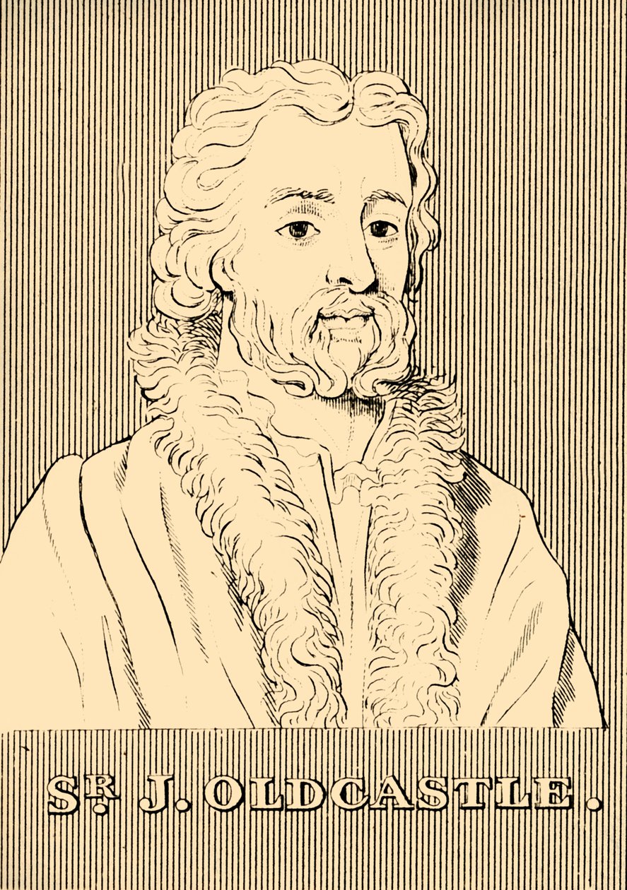 Sir J. Oldcastle, c1360-1417, 1830. av Unbekannt