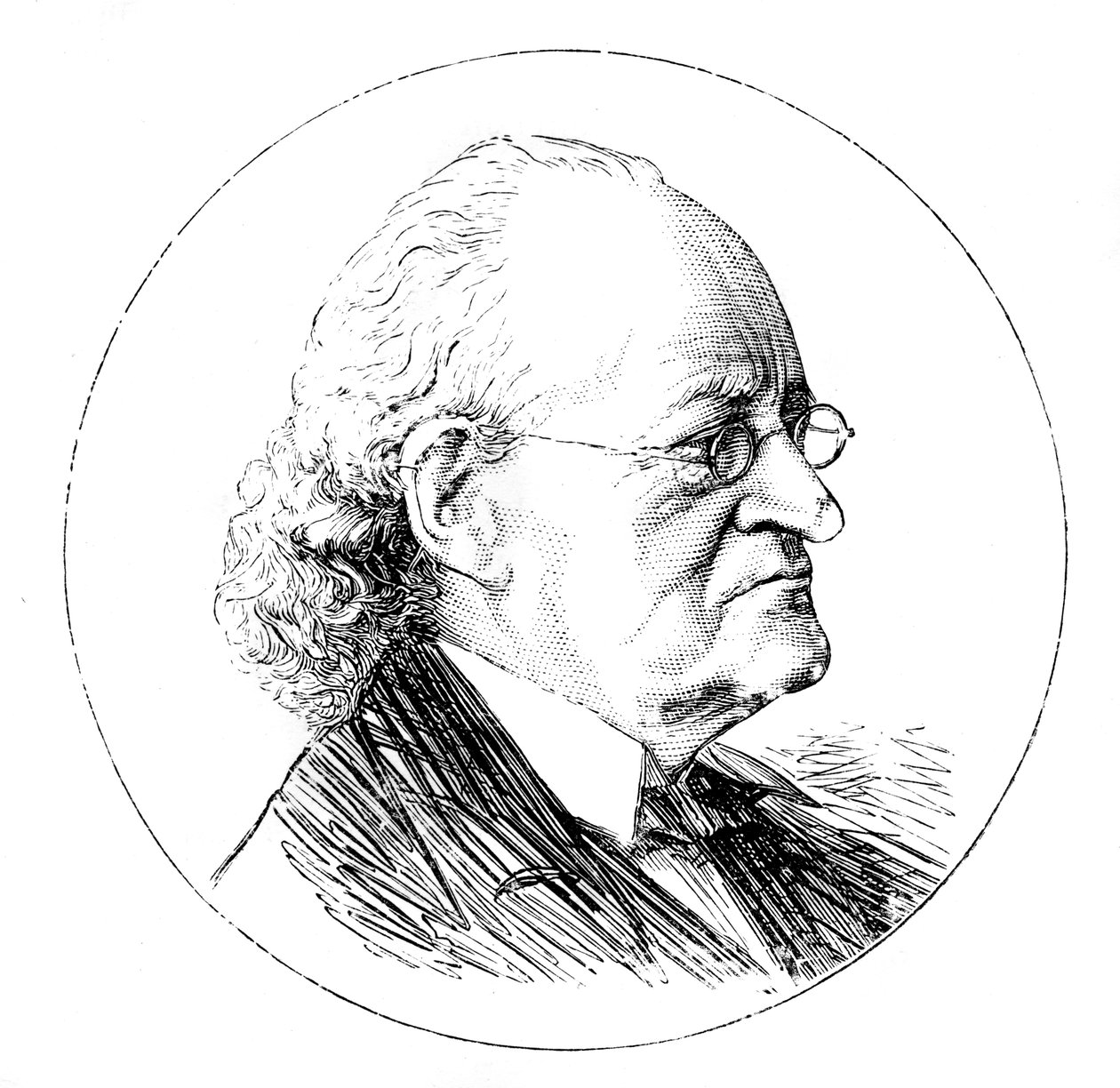Sir John Bowring 1792-1872, engelsk politisk økonom og guvernør i Hong Kong av Unbekannt