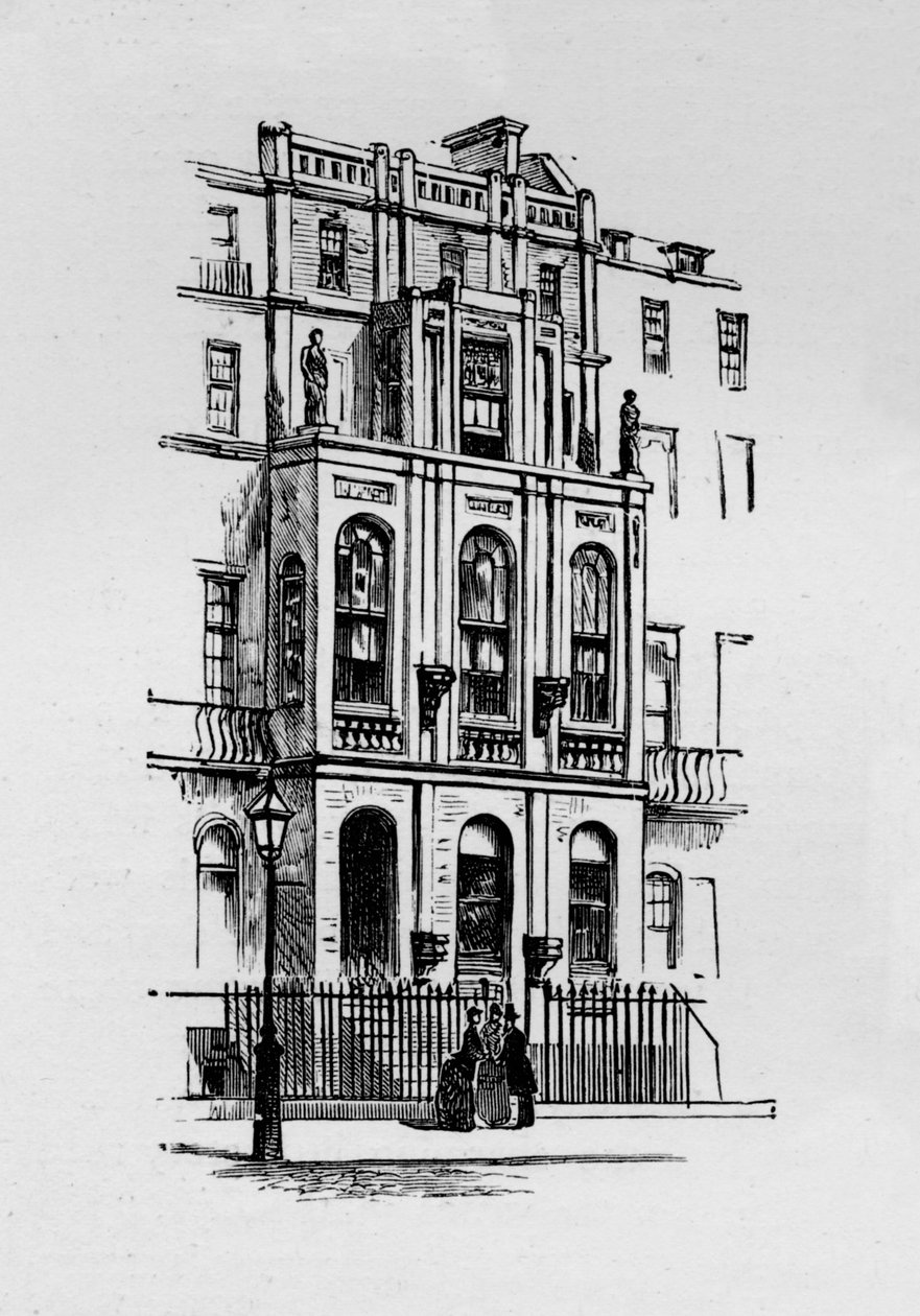 Sir John Soanes Museum, 1890 av Unbekannt
