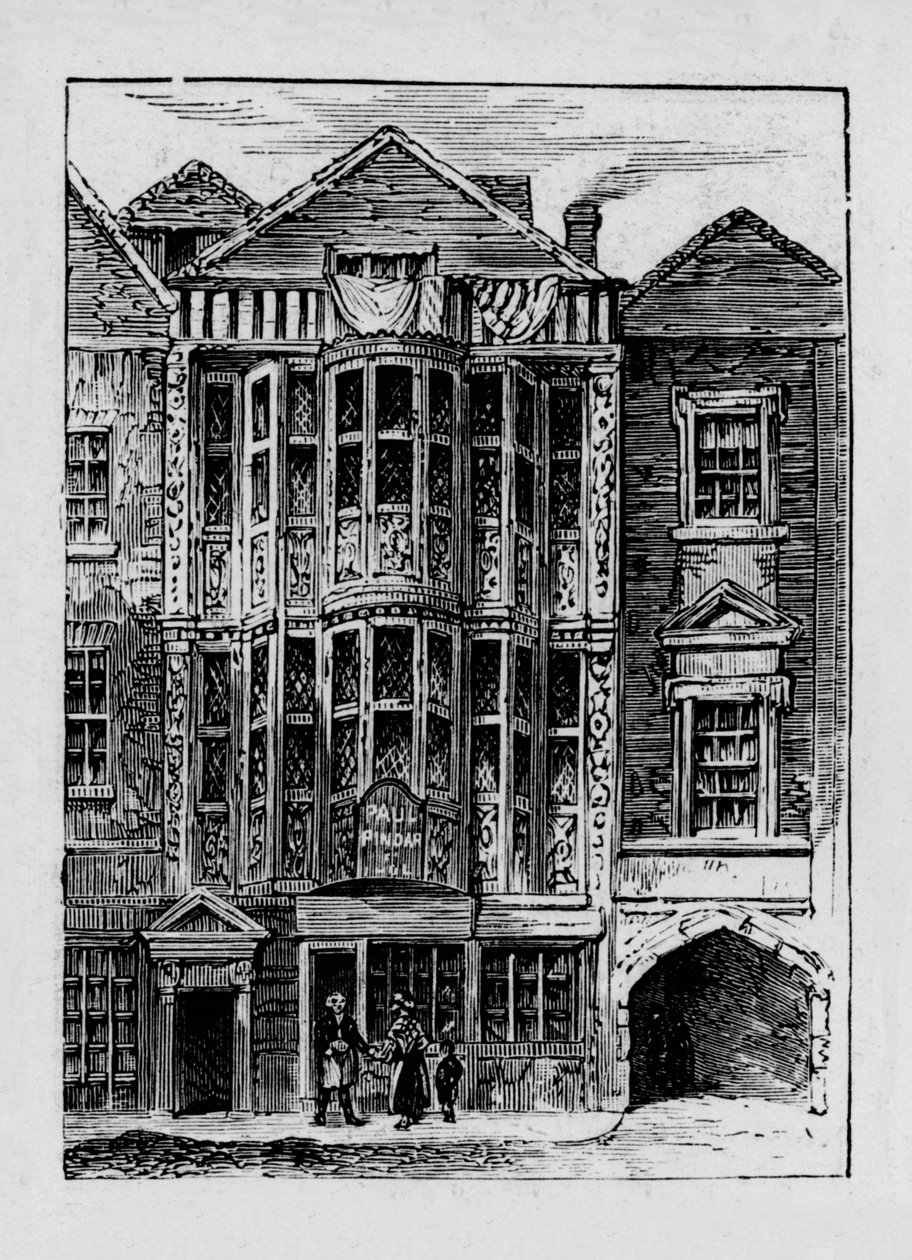 Sir Paul Pindars hus, 1890 av Unbekannt