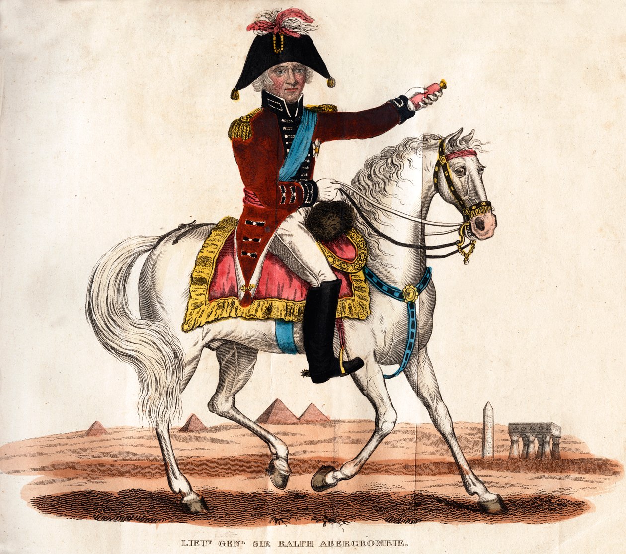 Sir Ralph Abercromby 1734-1801, britisk generalløytnant, 1816 av Unbekannt