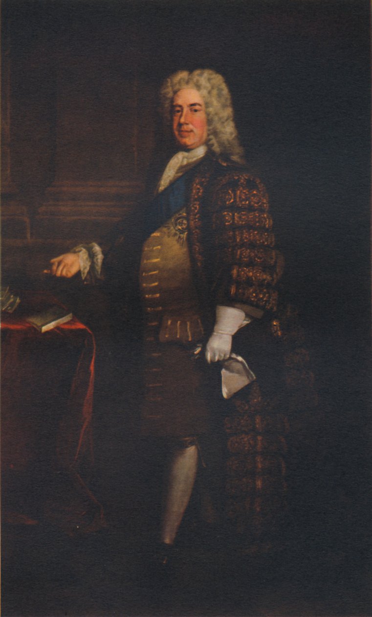 Sir Robert Walpole, ca 1740-tallet, 1941 av Unbekannt