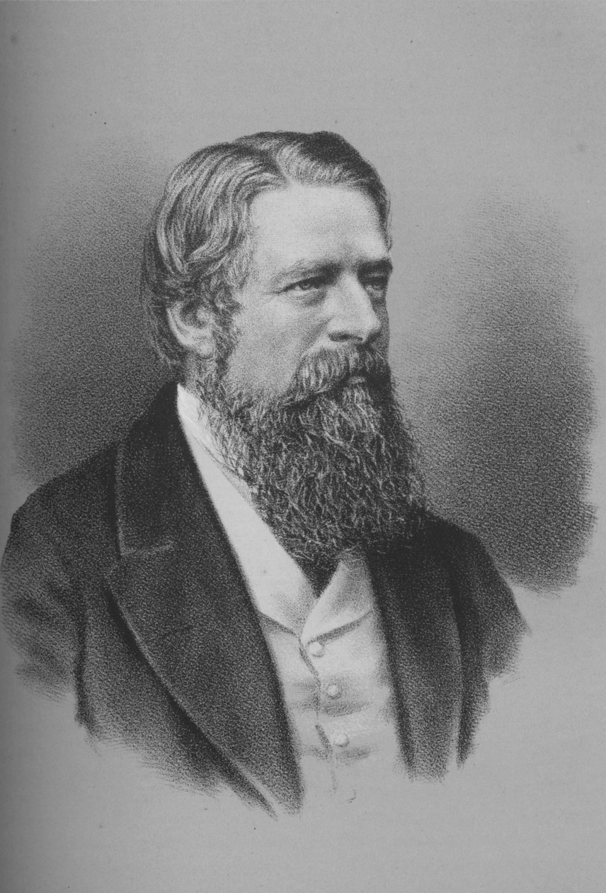 Sir Stafford Henry Northcote , britisk politiker, 1870-tallet 1883 av Unbekannt