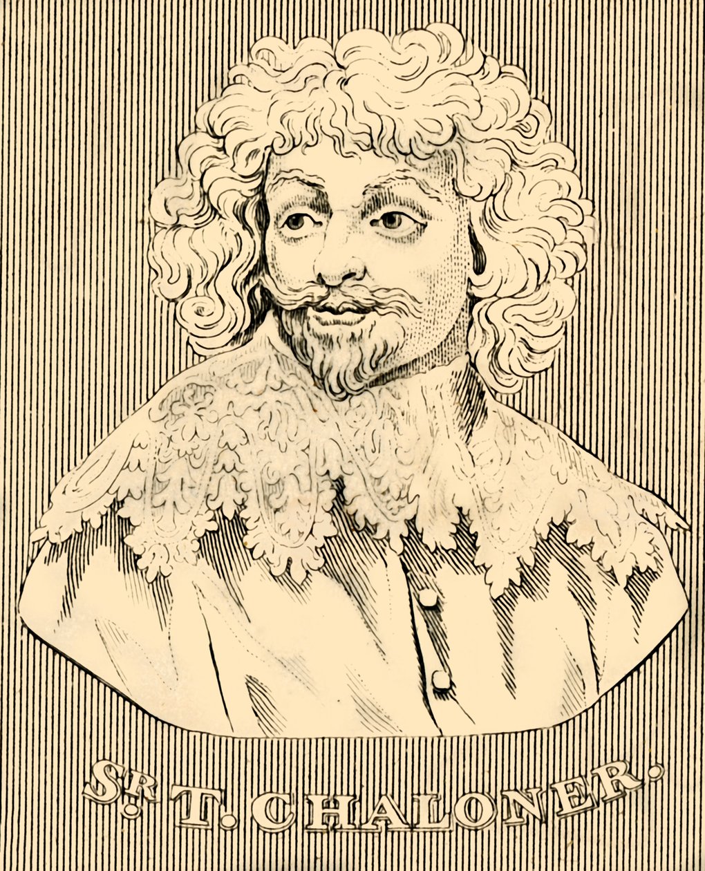 Sir T. Chaloner, 1595-1661, 1830. av Unbekannt