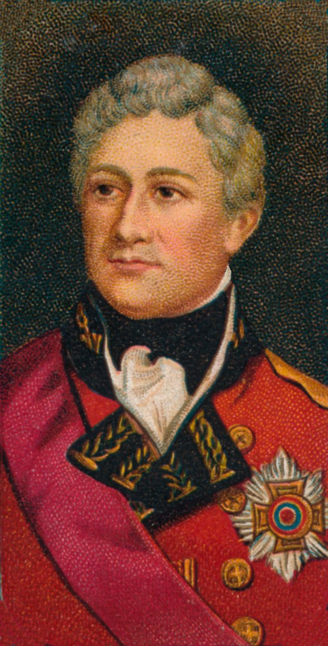 Sir Thomas Picton 1758-1815, britisk soldat, 1812. 1912 av Unbekannt