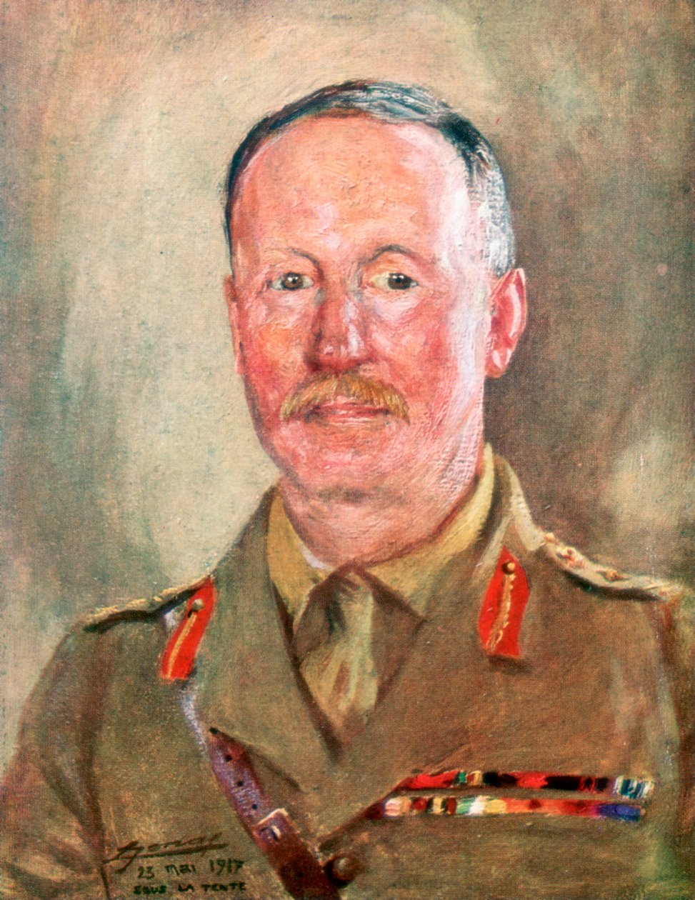 Sir WP Pulteney, britisk general fra første verdenskrig, 1926 av Unbekannt