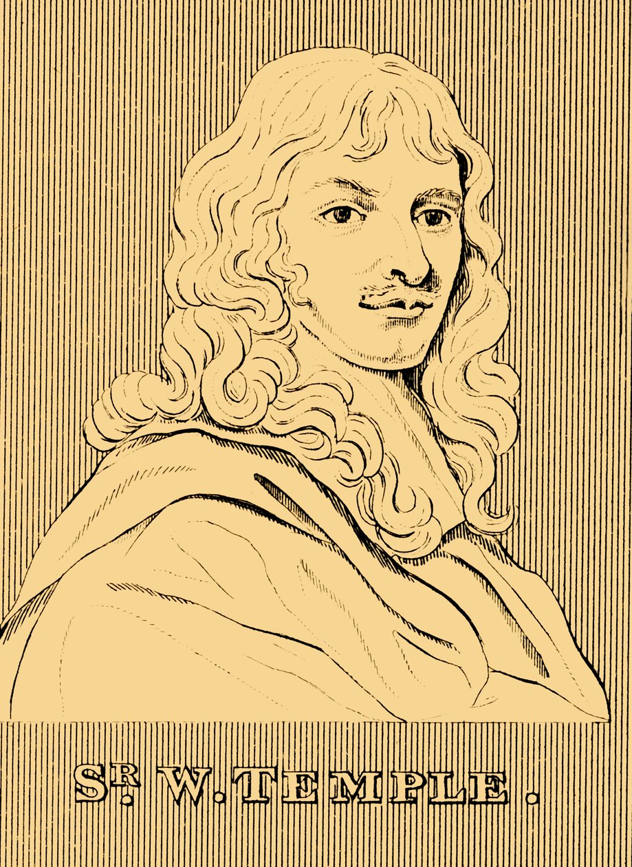 Sir W. Temple, 1628-1699, 1830. av Unbekannt