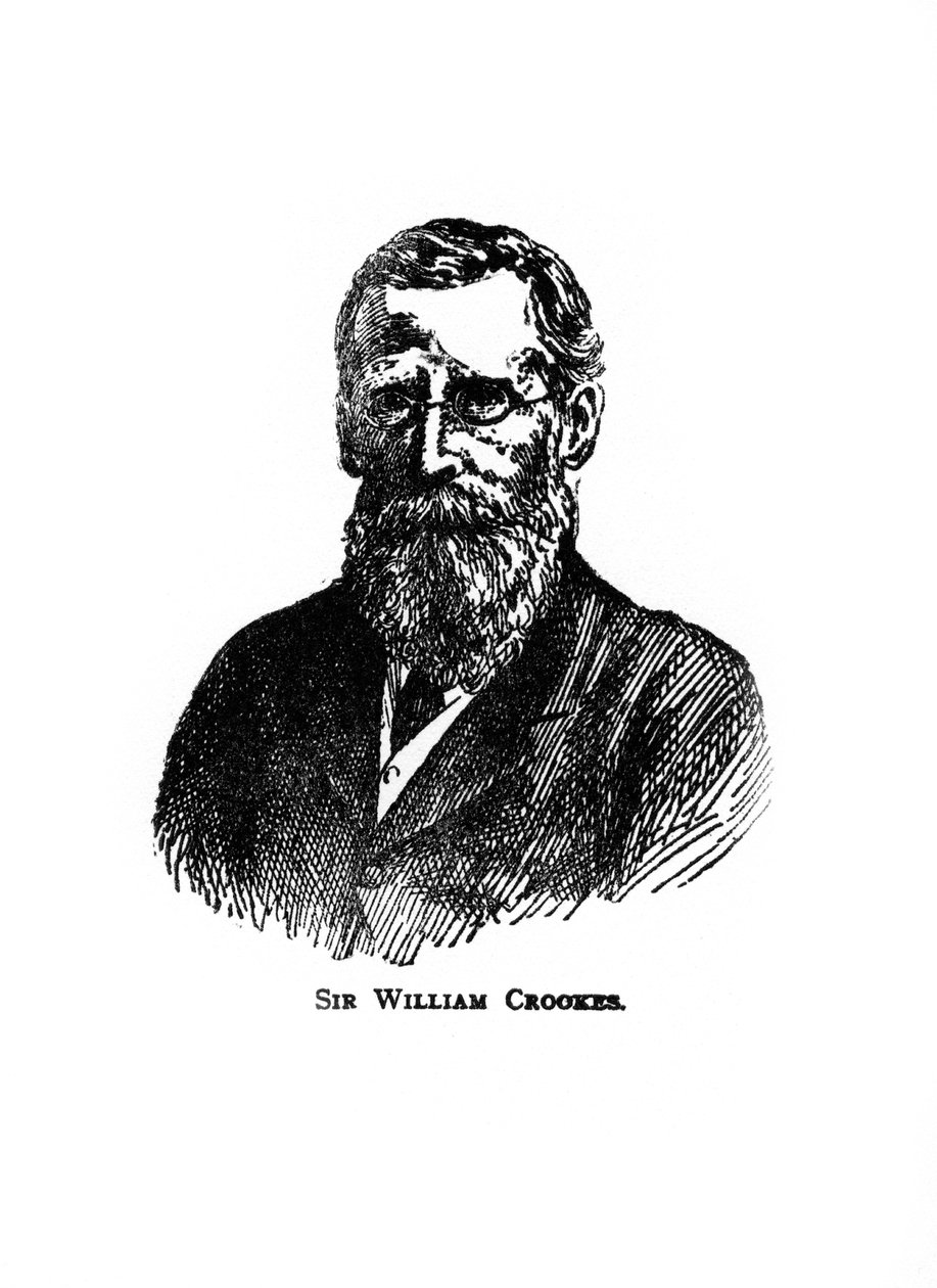 Sir William Crookes, engelsk kjemiker og fysiker, 1900-tallet av Unbekannt