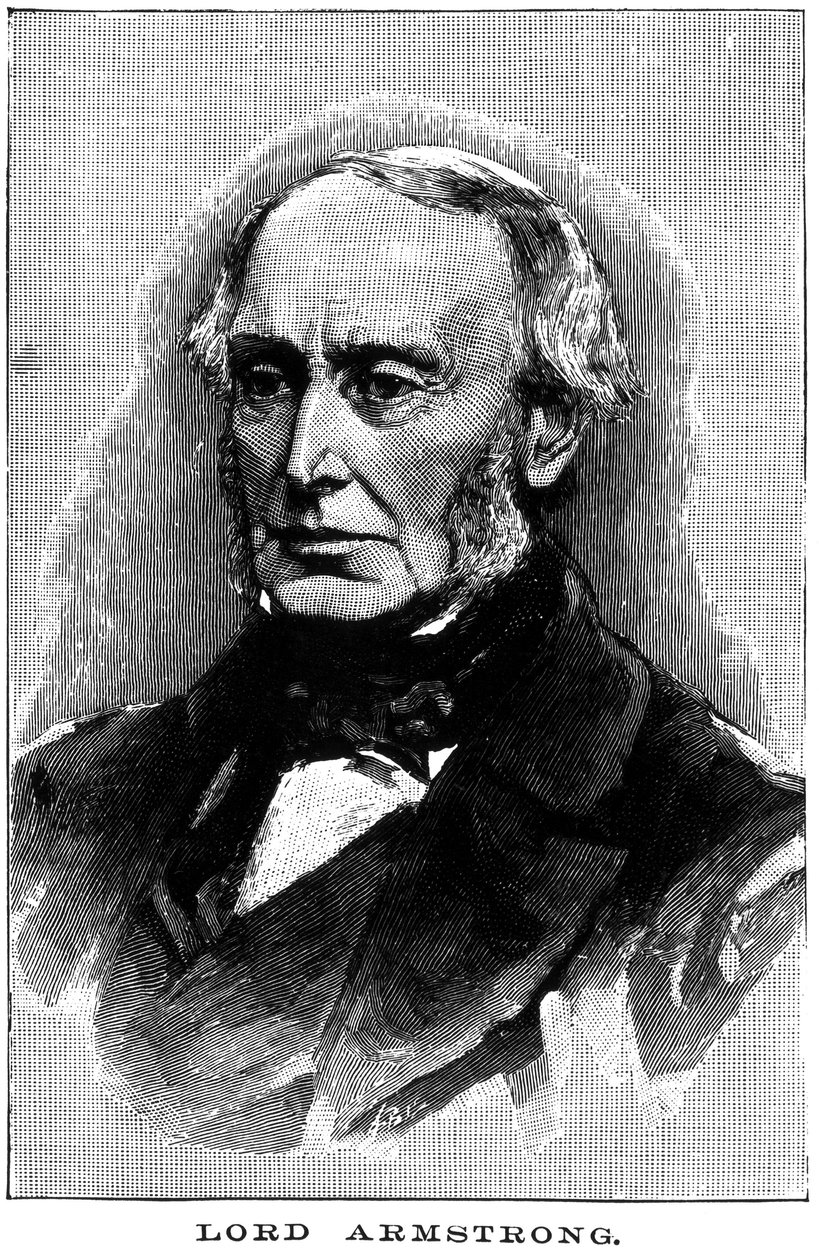 Sir William George Armstrong , britisk oppfinner og industrimann, ca 1880 av Unbekannt