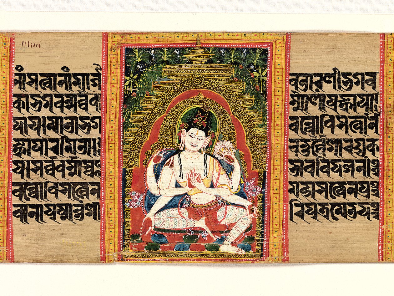 Six-Armed Avalokiteshvara Expounding the Dharma..., Perfection of Wisdom, tidlig på 1100-tallet. av Unbekannt