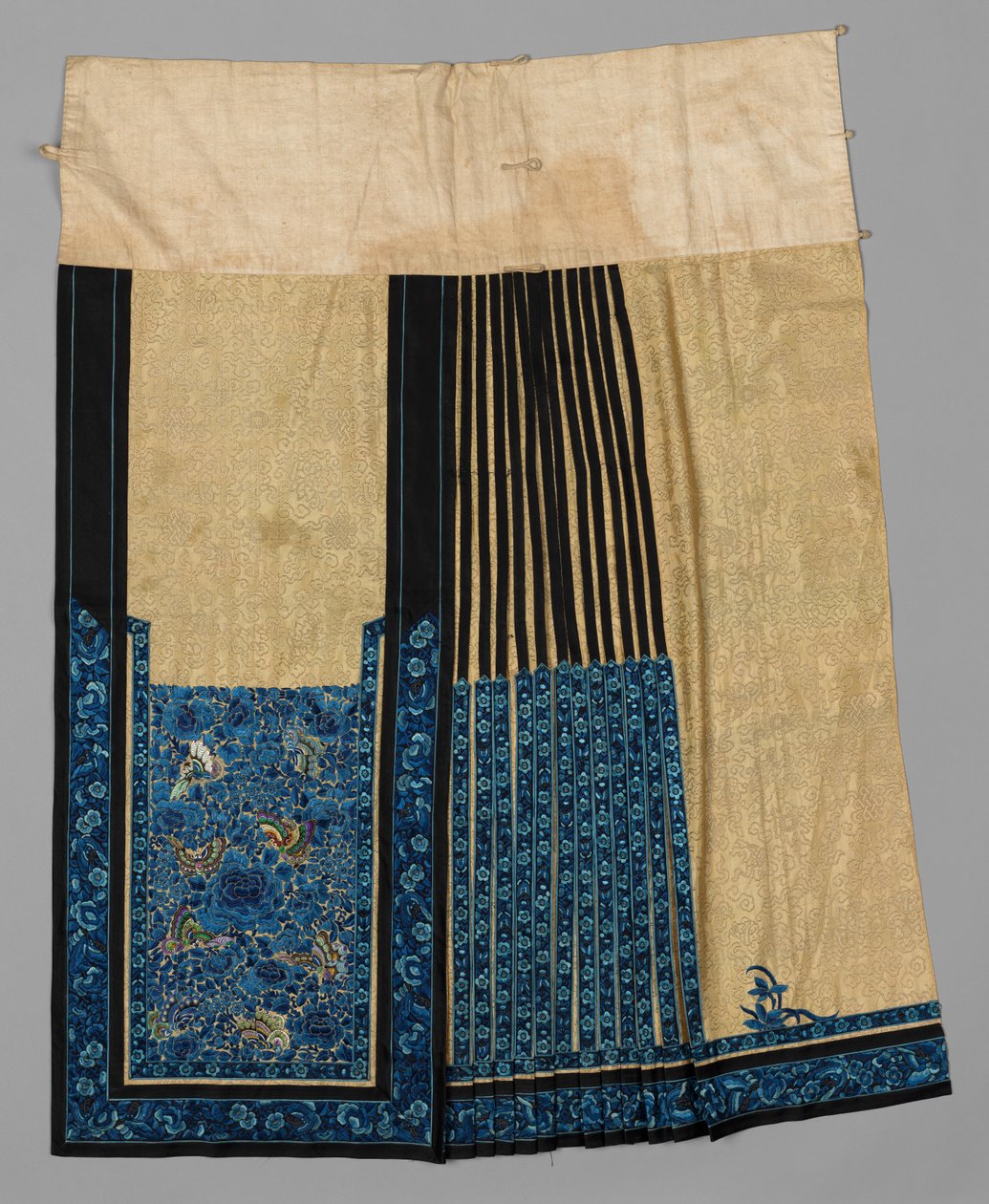 Skjørt del 1, slutten av 1870-tallet - begynnelsen av 1880-tallet. av Unbekannt