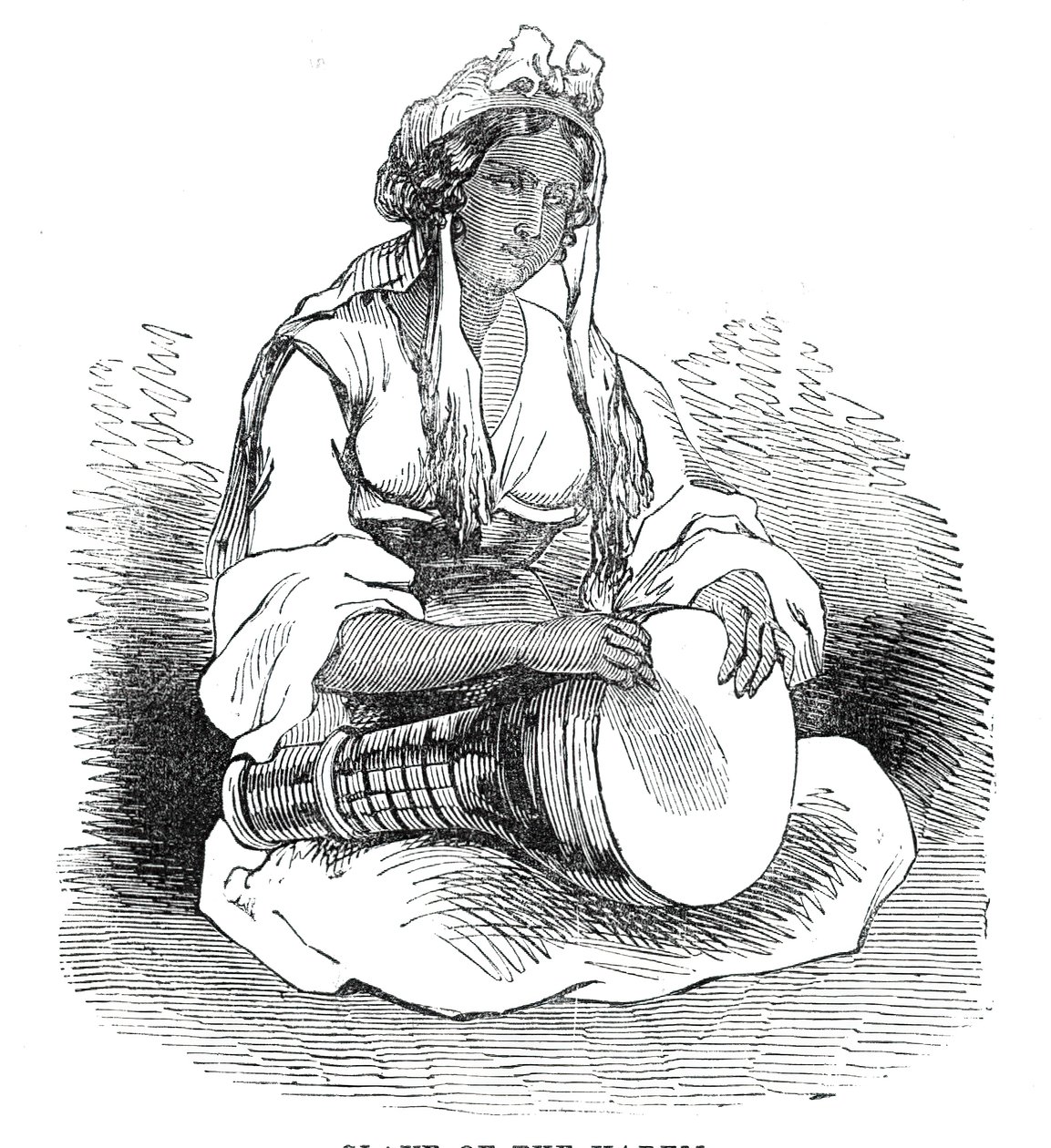 Slave av haremet, 1844. av Unbekannt