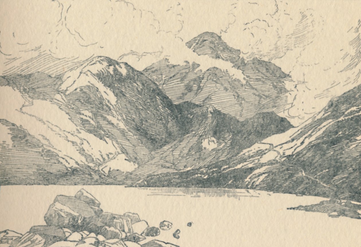 Snowdon, 1910 av Unbekannt