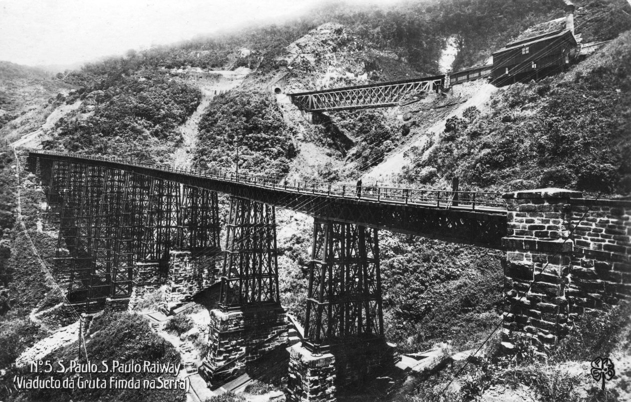 São Paulo Railway, Brasil, tidlig på 1900-tallet av Unbekannt