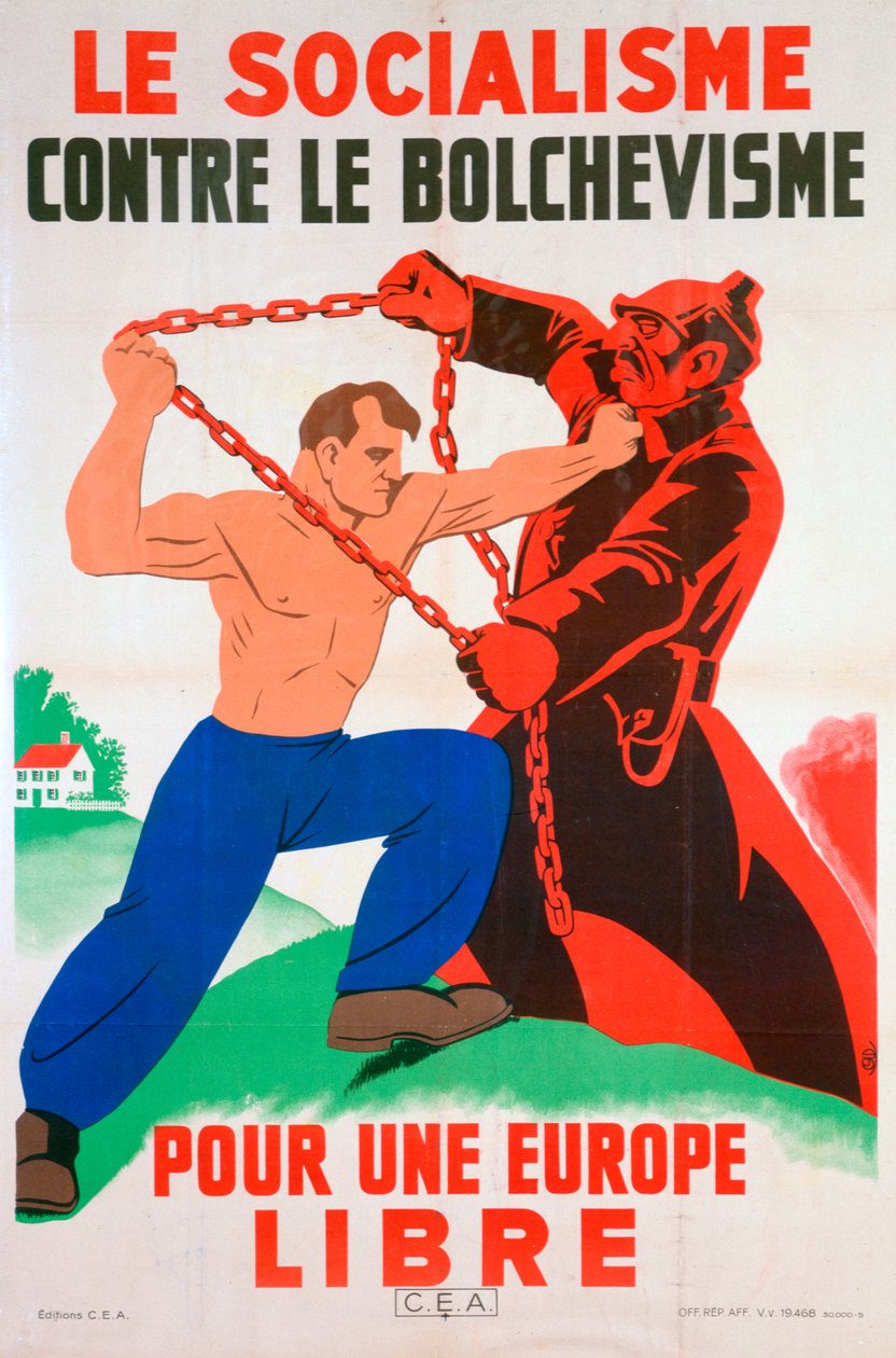 Sosialisme mot bolsjevismen, for et fritt Europa, 1900-tallet av Unbekannt