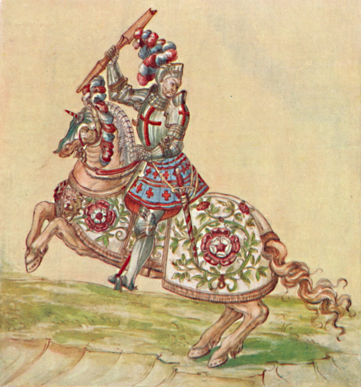 Soldater fra Tudor-perioden, c1500-tallet, 1903 av Unbekannt