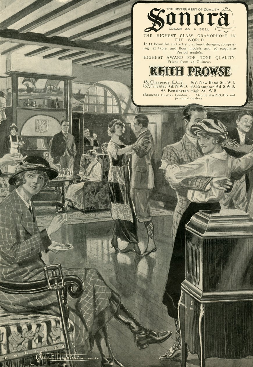 Sonora - Den høyeste klasse grammofon i verden, 1920. av Unbekannt