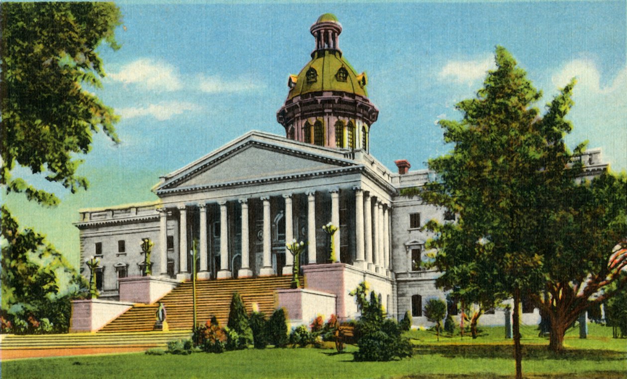 South Carolina State Capitol, Columbia, S.C., 1942. av Unbekannt