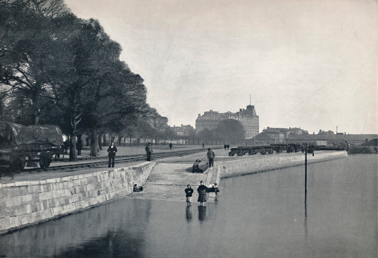 Southampton - The Platform, 1895 av Unbekannt
