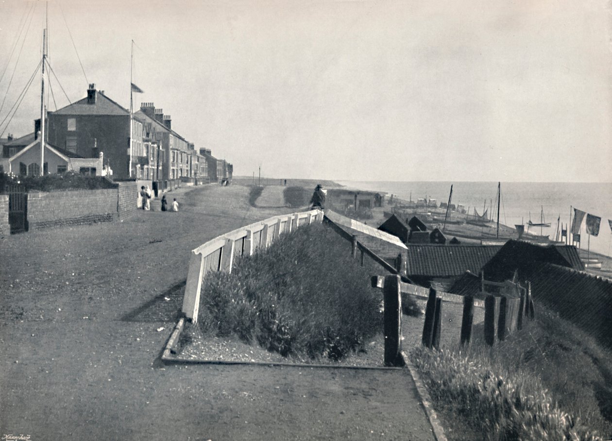 Southwold - The North Cliff, 1895 av Unbekannt